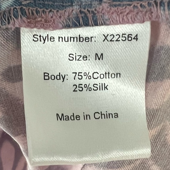 NWOT XiRENA Fiesta Huntley Crew Neck Long Sleeve Blouse Cotton Silk Boho Medium - Picture 11 of 13